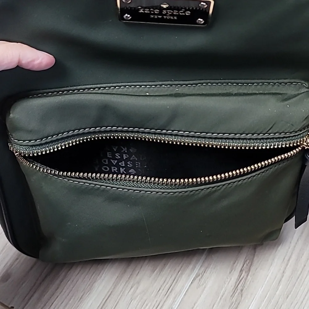KATE SPADE Dawn Nylon Backpack Sapling Green